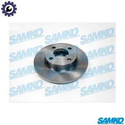 2x BRAKE DISC A1081P FOR AUDI 100/5000 4000 90 80 WA 2.0L SB/RA/YV/JKPP 1.6L 100 - Image 1 of 4