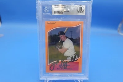 1990 Procards Ligas Menores Jeff Bagwell #26 Firmado Beckett Auténtico Automático Foto 1 de 2