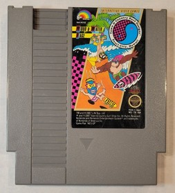 1988 T&C Surf Designs Wood & Water Rage Nintendo NES Video Game Cartridge Only
