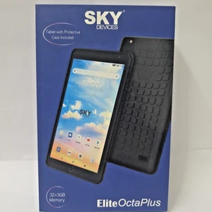 Sky Devices Elite T8 Plus Tablet 8" (Nero 32GB 3GB) Pulito Pronto all'uso - Foto 1 di 8