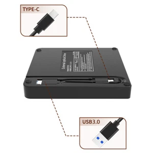 Disk Player USB 3.0 & Type-C Disk Reader Rewriter Drive Convenient for Laptop PC - Afbeelding 1 van 11