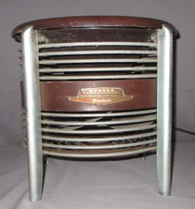 Vintage Hunter Zephair 40004A Industrie Hassock Bodenventilator funktioniert super! - Bild 1 von 15