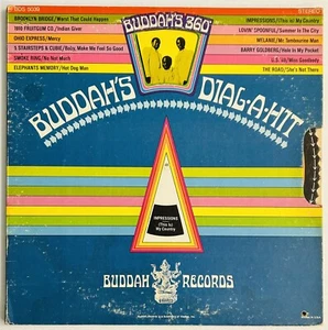 V/A - Buddah's Dial-A-Hit Compilation ‘69 Stereo Vinyl LP w/ Pinwheel Cover - Picture 1 of 5