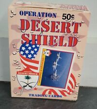 1991 PACIFIC TRADING CARDS OPERATION DESERT SHIELD 36 SEALED PACKS BOX