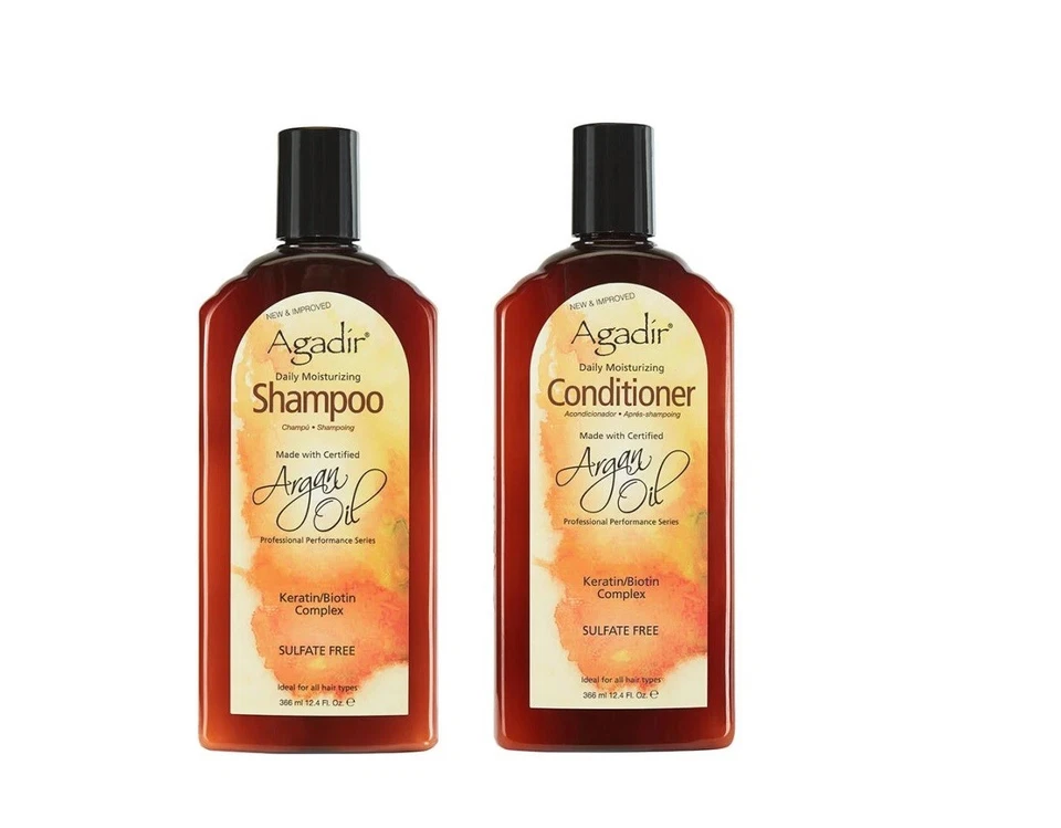 Champú y acondicionador hidratante diario Agadir Argan Oil DUO, 12,4 oz Foto 1 de 1