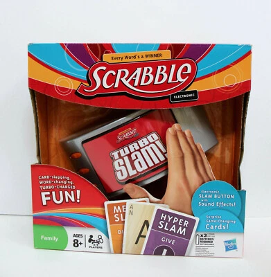 Scrabble Turbo Slam Electronic Game Sealed - Image 1 of 3
