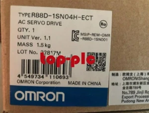 Original Omron R88D-1SN04H-ECT AC Servo Driver New In Box - Picture 1 of 3