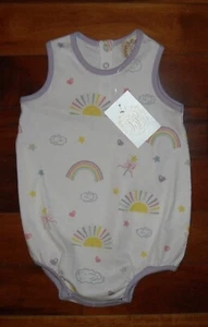 NWT The Beaufort Bonnet Company Baby Petton Play Bubble Romper Size 6-12 M - Picture 1 of 6