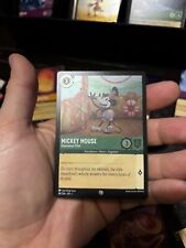 Lorcana TCG The First Chapter Mickey Steamboat Willie Cold Foil