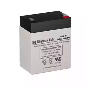 SigmasTek SP12-2.7 (T1) SLA AGM Battery Replacement for Vision CP1229 - Picture 1 of 6