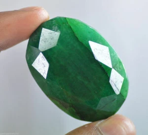 249 CT OVAL CUT GREEN BERYL NATURAL EMERAL WITH CERTIFICATE - Picture 1 of 8