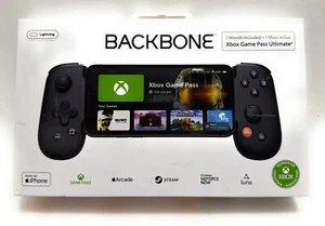 Backbone One BB02BXW Lightning Mobile Gaming Controller for iPhone Black