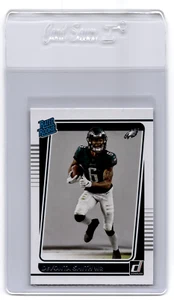 2021 Donruss #261 DeVonta Smith Press Proof Bronze Excellent - Picture 1 of 2