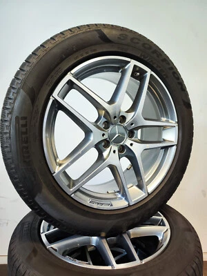 4 Winterräder 245 45 R19 Mercedes E Klasse All Terrain W213 19" AMG  Alufelgen - Bild 1 von 4