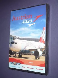 JUST PLANES COCKPIT VIDEO DVD : AUSTRIAN A320 new & sealed - Picture 1 of 2
