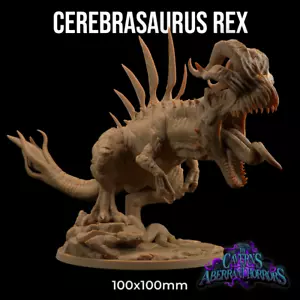 Cerebrasaurus Rex | Dragon Trapper's Lodge | D&D Miniatur - Bild 1 von 9