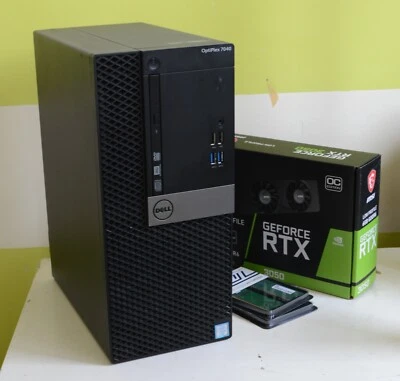 Dell Optiplex 7040 I5 3050RTX 64GB Blender ready - Image 1 of 4