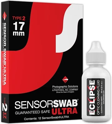 FOTOGRAFISCHE LÖSUNGEN - SENSORABSTRICH TYP 2/17 MM 12ER-PACK & 2 Unzen ECLIPSE PHOTOSOL - Bild 1 von 4