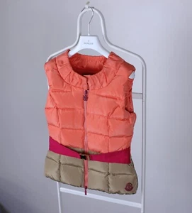 vintage Moncler vest women gilet down S M rare pre owned - Picture 1 of 11