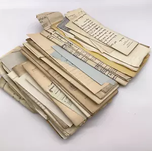 Antique & vintage correspondence bundle mostly Manchester Cheshire wills 700g C8 - Picture 1 of 7