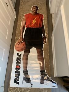 Vintage Michael Jordan RayoVac Life Size Poster Original Authentic 1996 Cutout