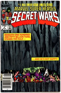 Marvel Super Heroes Secret Wars #4 Newsstand (Marvel Comics August 1984) VG - Picture 1 of 2