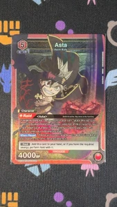 Asta Foil SR UE08BT 075 M PF Black Clover Series - Picture 1 of 2