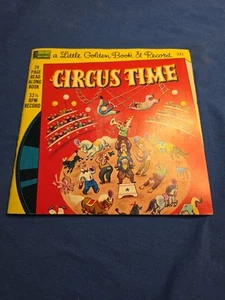 Little Golden Book Circus Time Book And Record - Picture 1 of 6