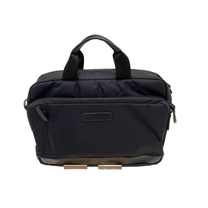Johnston & Murphy Hudson Waterproof Briefcase - Navy Nylon - Picture 1 of 16
