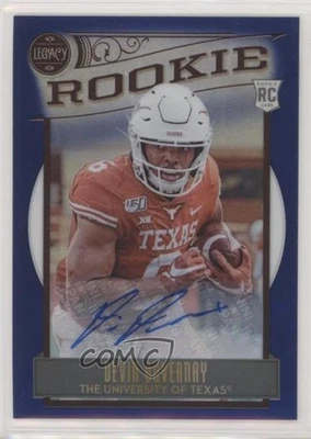 2020 Panini Legacy Premium Penmanship Sapphire /35 Devin Duvernay Rookie Auto RC - Image 1 of 2