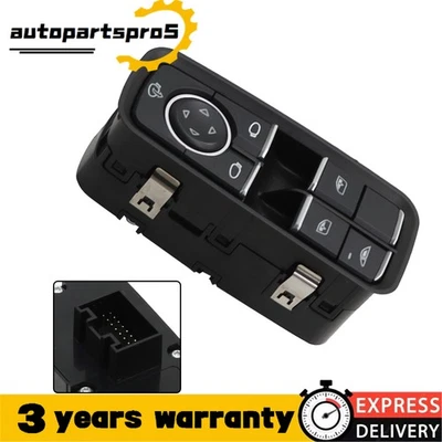 Left Driver Side Power Window Switch for Porsche 911 Carrera Turbo 2012-2015 Foto 1 de 4