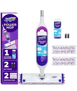 Powermop Kit Scopa Multisuperficie per Pulizia Pavimenti, Include Powermop, 2 Mopping - Foto 1 di 5