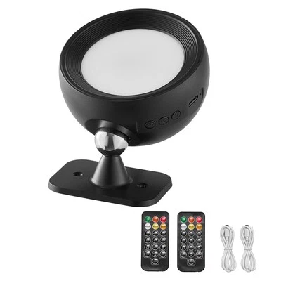 Apliques de pared LED recargables a batería 2 piezas lámparas de pared remotas Foto 1 de 4