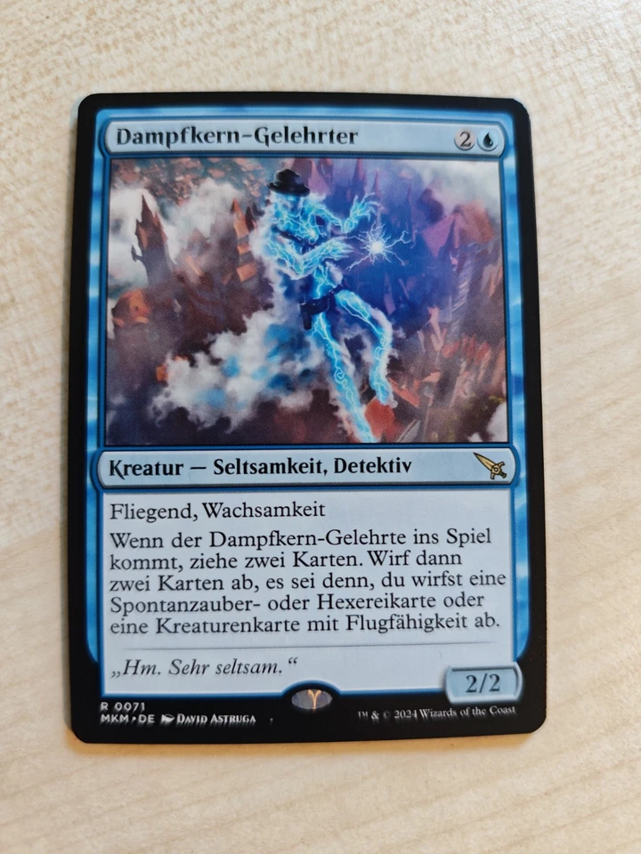 MTG MAGIC THE GATHERING MURDERS AT KARLOV MANOR Dampfkern-Gelehrter - Bild 1 von 1