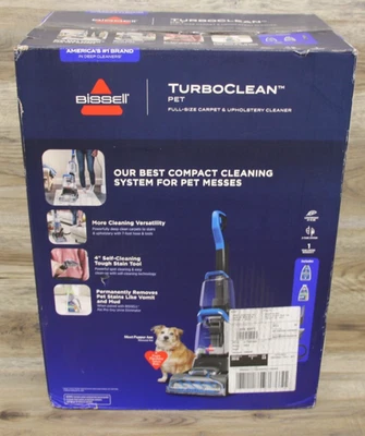 NEW Bissell TurboClean Pet Full-Size Carpet & Upholstery Cleaner #3946 - Image 1 of 2