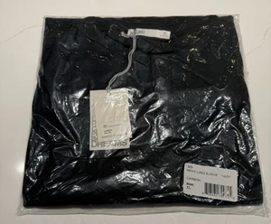 Barefoot Dreams Mens Malibu Collection Henley Tee Carbon Dark Grey XL Md In Cali - Picture 1 of 5