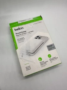 Belkin BOOSTCHARGE 2.5K Magnetic Wireless Power Bank for Apple iPhone - White - Picture 1 of 4