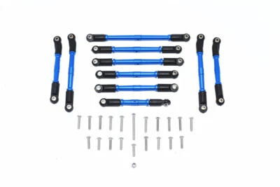 Varillas de amarre ajustables de aluminio GPM para TAMIYA 1/10 R/C Mercedes-Benz G500 (CC-02) Foto 1 de 4