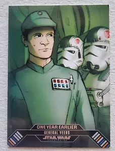 2015 Topps Star Wars Illustrated General Veers OY-11 Artist Grant Gould  - Picture 1 of 4