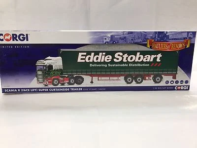 Corgi CC13747, Scania R (Face Lift) Super Curtainside Trailer, Eddie Stobart - Image 1 of 4