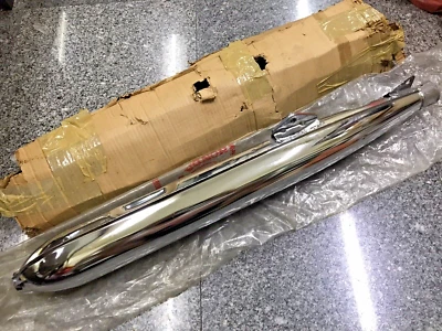 Глушитель выхлопной системы Honda 90 CS90 S90 SPORT новый из старых запасов подлинный японский P/N 18300-028-000 - Изображение 1 из 4