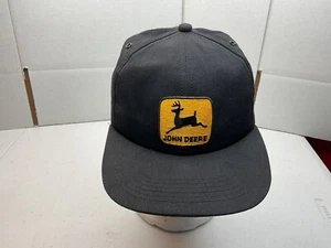 De colección John Deere K Products Sombrero Gorra Snapback Trucker Sombrero Negro - Imagen 1 de 9