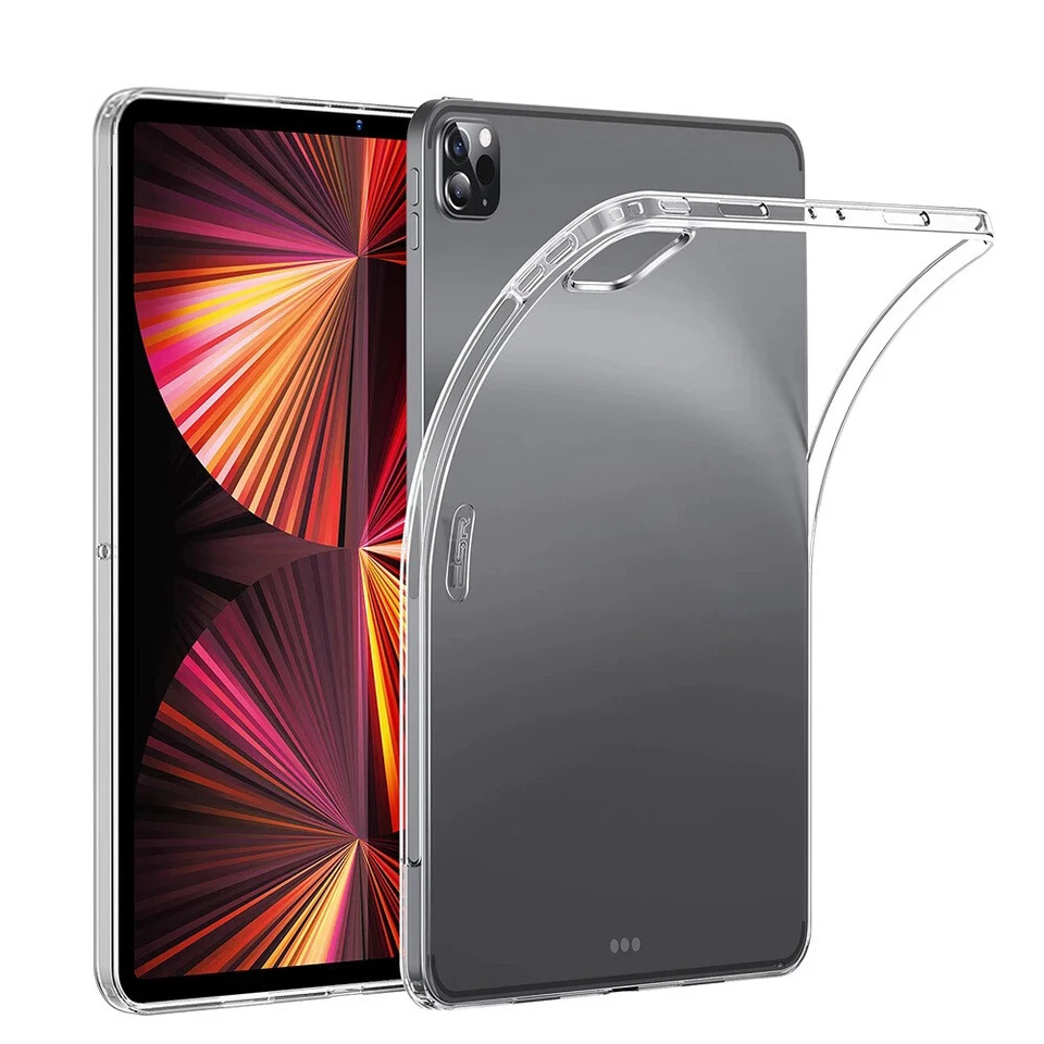 Ultra Thin Clear Case Soft Cover For iPad Air Pro 11 13 10th 9th 8th 10.2 Mini 6 - Image 1 of 4