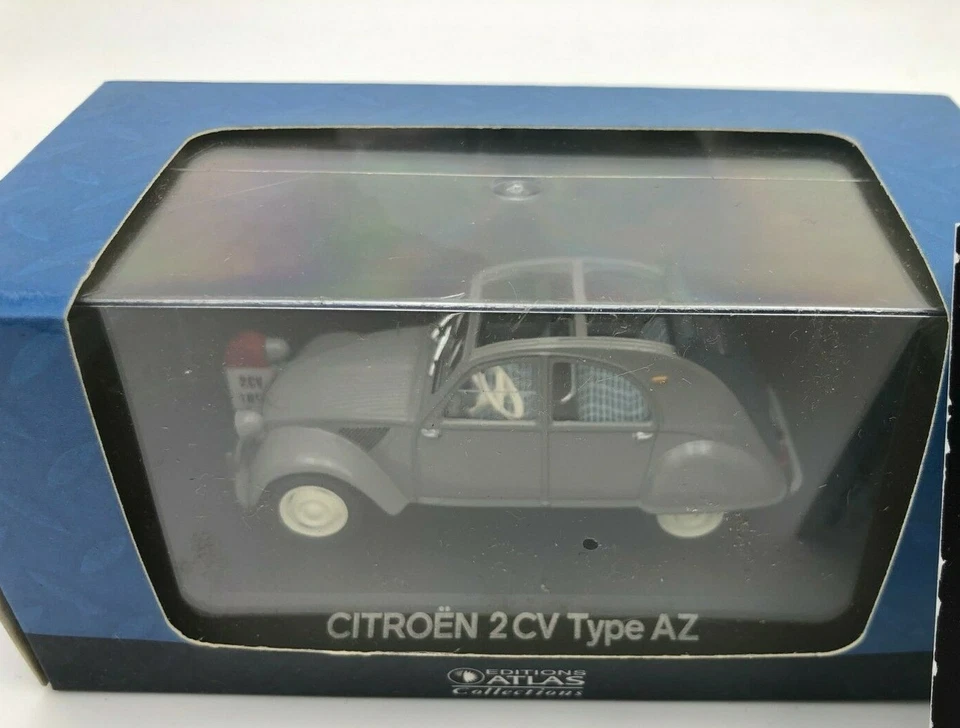 DIE CAST " CITROEN 2CV TYPE AZ " SCALA 1/43 ATLAS EDITION - Immagine 1 di 1