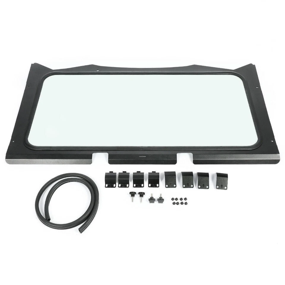 Parabrisas de vidrio transparente completo para Kawasaki KRF800 TERYX/TERYX4 2016-2022 Foto 1 de 4