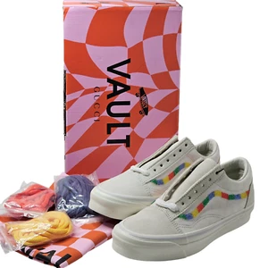 Gucci x Vans Vault OG Old Skool Rainbow Sneakers Trainers Pumps Shoes EU 38 UK 5 - Picture 1 of 16