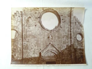 VECCHIA VINTAGE FOTO FOTOGRAFIA ANTICA CHIESA CATTEDRALE CONVERSANO PUGLIA BARI - Foto 1 di 2