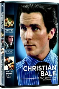 Christian Bale - 3:10 to Yuma + American Psycho + The Fighter - New 3Disc DVD - Picture 1 of 3