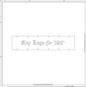 Sound Authority Plexiglass - 3/4" X 18" X 4" Engraved Acrylic Window For Sub Box - Picture 1 of 4