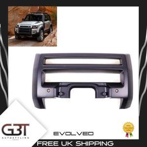 Fits Land Rover Defender L663 Front Bumper A Bar A Frame Matte Black 2020+ - Picture 1 of 7